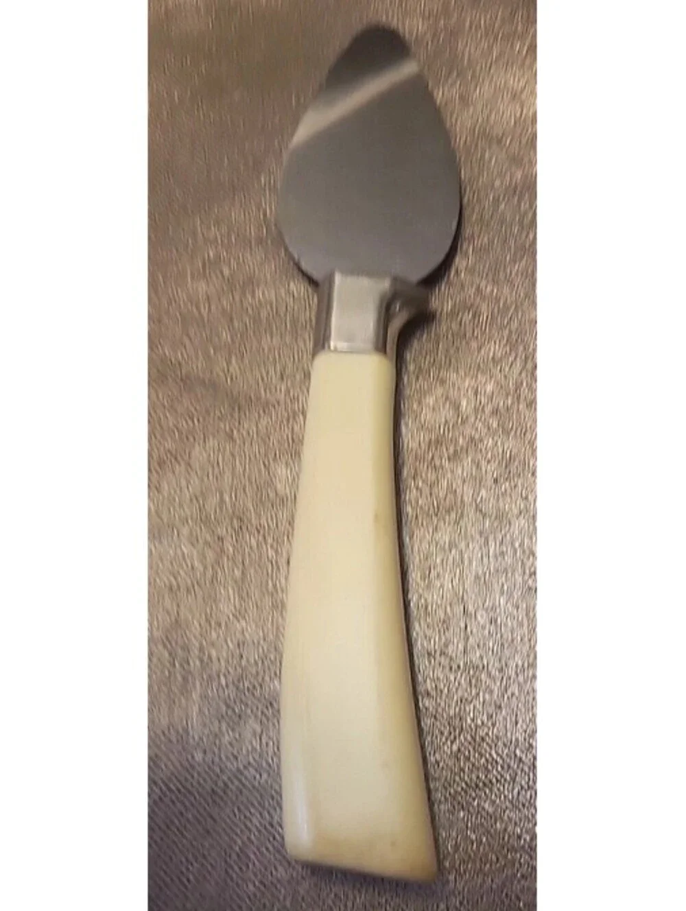 Vintage Cheese Spreader with Cool Decorative Handle Great Condition